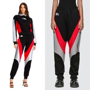 I.AM.GIA Reflective Sabrina Joggers XS Streetwear Instagram Kim K‎ Hollywood LA